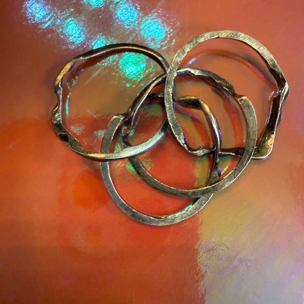 Sterling Silver Puzzle Ring